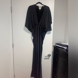 BHLDN Leila Satin Charmeuse dress